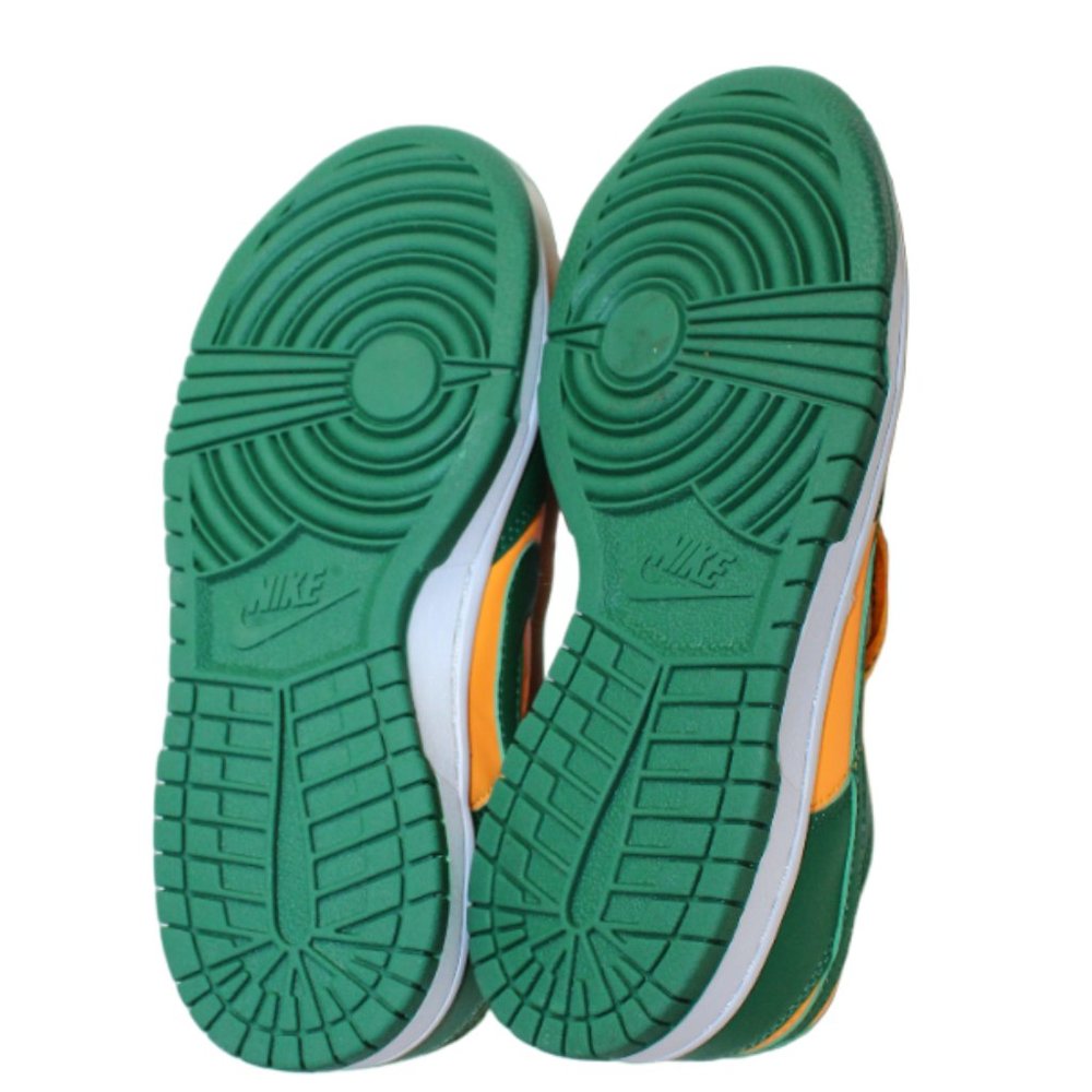 Nike Dunk Low Dark Green Vibrant Laser Orange Color, Size 7 (Men's 5.5) … - Picture 9 of 11